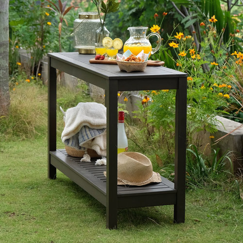 Three Posts™ Carey Wooden Buffet & Console Table & Reviews | Wayfair